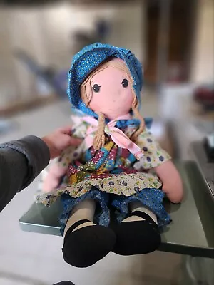 Vintage Knickerbocker Holly Hobbie Rag Doll • $15