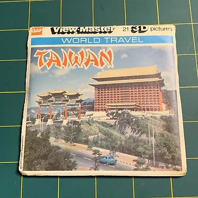 GAF View Master Taiwan World Travel Rare J 33 3 Reel Set 2C • $50