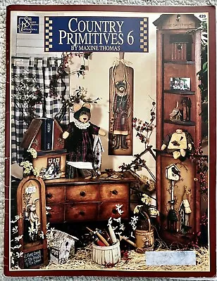 Vintage Decorative Tole Painting Pattern Bk Country Primitives 6 Maxine Thomas • $9.99