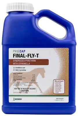 $145 • Buy Prozap Final Fly-T Horse Fly Spray Stable Flies, Deer Flies, House Flies