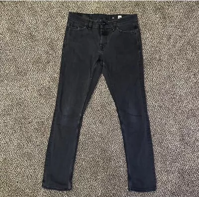 Volcom Jeans Men’s Skinny Fit Size 32x29 Black • $19.99