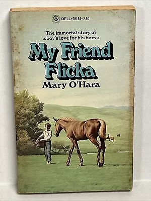 My Friend Flicka Mary O'Hara Vintage Dell Paperback Horse Book • $9.99