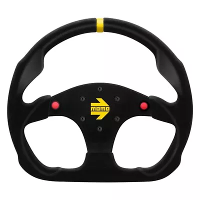 Momo For MOD30 Buttons Steering Wheel 320 Mm -  Black Suede/Black Spokes/1 • $249