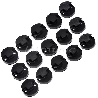 15 Pcs Violin Mute 3/4 4/4 Violin Mute Style Black Round Rubber • $12.99