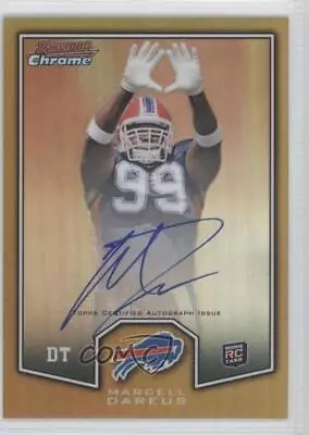 2011 Topps Chrome Bowman Rookies Marcell Dareus #BCAR-26 Rookie Auto RC • $17.78