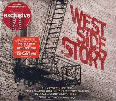 West Side Story - Cast 2021 Leonard Bernstein Stephen Sondheim [New & Sealed] CD • £4.99