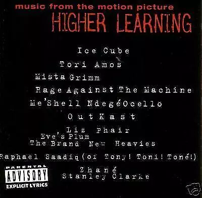 Higher Learning Movie Motion Picture Soundtrack Cd Sealed Various Artists • £7.99