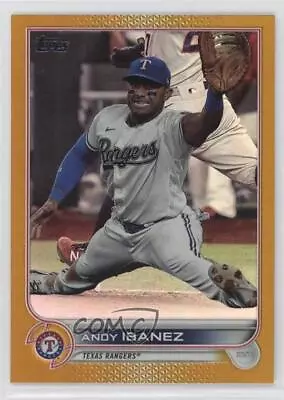 2022 Topps Series 2 Gold Foil Andy Ibanez #383 Rookie RC • $2.38