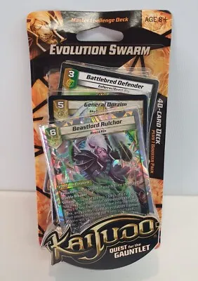 Kaijudo Evolution Swarm Master Challenge Deck Quest For The Gauntlet Sealed • $37.35