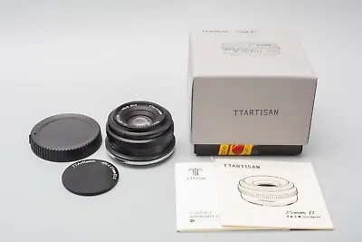 TTArtisan 25mm F2 Manual Focus Lens APS-C - For Nikon Z Mount Boxed • $117