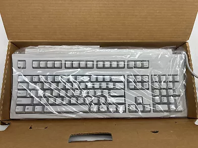 Vintage HP Wired Terminal Keyboard Clicky Beige PS2 C3758-60201 MX3718 NEW • $89