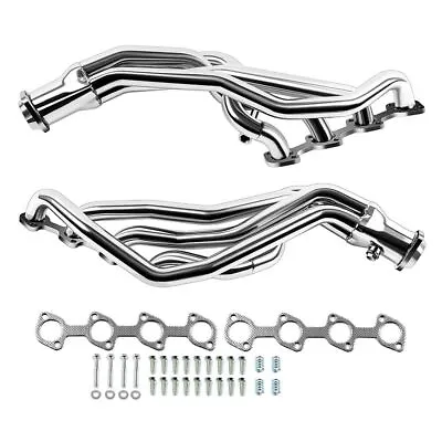 FOR 96-04 Ford MUSTANG GT 4.6L V8 STAINLESS LONG TUBE MANIFOLD HEADER EXHAUST US • $182.89