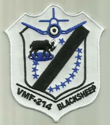 Vmf- 214 Blacksheep Usmc Patch Marine Corps Fighter Sq Pilot Aviation California • $6.99