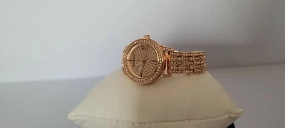 £67.99 • Buy Rrp £175 Genuine Juicy Couture Designer Gem Watch Rose Gold Black Label Bnwt