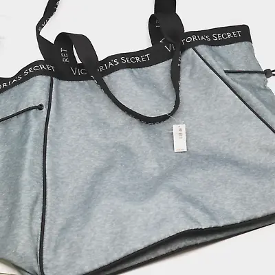 Victoria’s Secret Sport Cinch Tote Bag Grey – NEW • $18.99