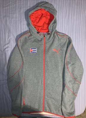 $50 • Buy PUMA Cuba Boxing Olympic Team Men Sweater Hoodie Size XL