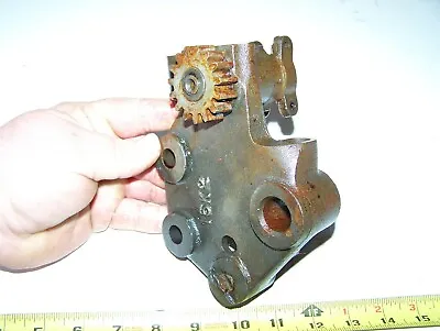 STOVER K GOVERNOR Bracket Gear Shaft 15K2 Hit Miss Engine Magneto Steam Ignitor • $135.95