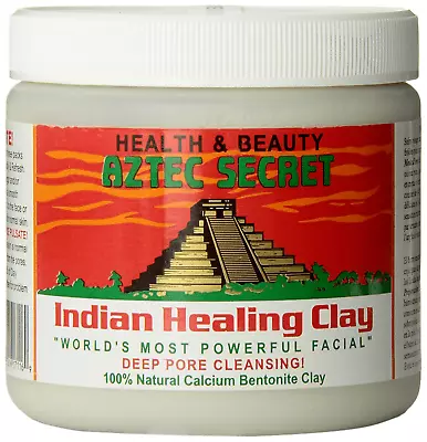 $20.06 • Buy Aztec Secret Jar Indian Healing Clay 1 Lb 454g  Deep Pore Cleansing Facial Body