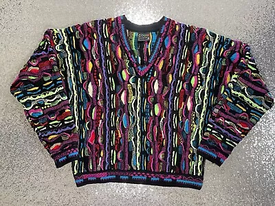 Vintage COOGI Pure New Wool Sweater Size Medium • $229