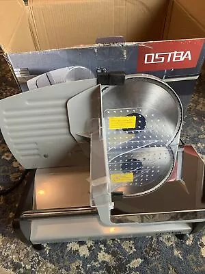 Meat Slicer Electric Deli Food Slicer Stainless Steel Blade • $51.14