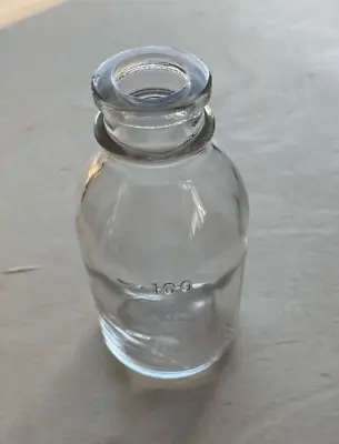 MINI Glass Bud Vases 6 Miniature Milk Bottle Style Vintage Look Wedding Shower • $19.95