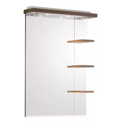 Roper Rhodes  Signatures  Illuminated Canopy Mirror With Shelves Walnut SGM7AW • £150