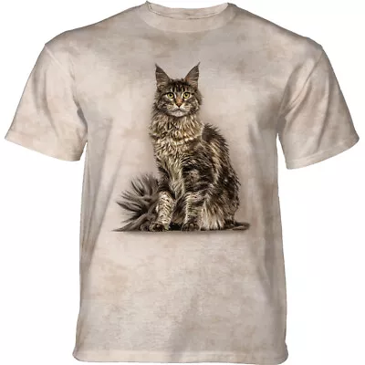 Maine Coon Cat T-Shirt-Mountain Brand-Small-3X • $21.95