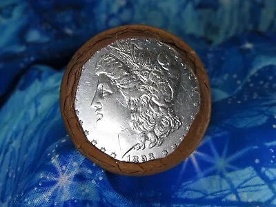 Roll Of 20 Silver Morgan Dollars 1893 End / Proof Like S & Top721 • $50