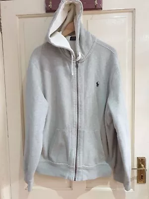 £19.95 • Buy Polo Ralph Lauren Mens Xl Grey Hooded Sweatshirt Hoodie 