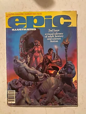 Epic Illustrated #2: Marvel Comics Magazine 1980 • $14.33