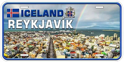 Reykjavík Iceland TAG02 Novelty Car License Plate • $17.85