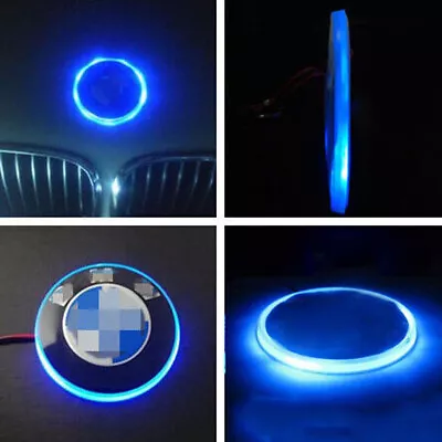 1Pcs 82mm 12V Blue Emblem LED Background Light For BMW 3 5 7 X Series • $10.89