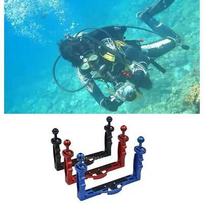 Aluminium Alloy Stable Underwater Camera Tray Video Light Stabilizer Rack • £70.98