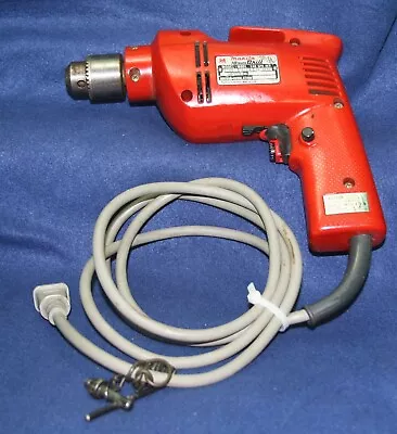 Vintage Red Makita 10mm (3/8 ) Reversible variable M601 Drill Driver ^3026 • $45