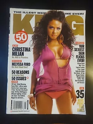 King Magazine Christina Milian April/May 2009 • $30.99