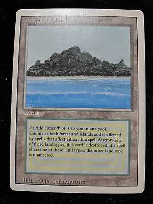 1994 Magic MTG Revised Dual Land Tropical Island X1 NM8 • $365