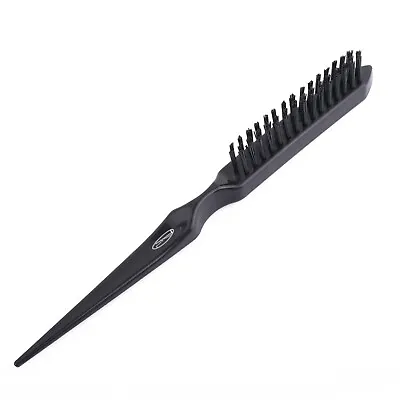 Hair Brush Mini Radial Styling Pin Paddle Loop Ring Boar Nylon Bristles • £2.99