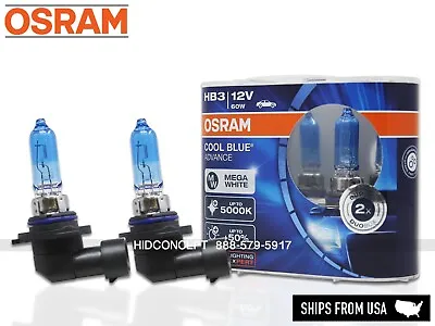 Osram HB3 9005 Cool Blue Advance Headlight Halogen Bulbs | 69005CBA | Pack Of 2 • $29.99