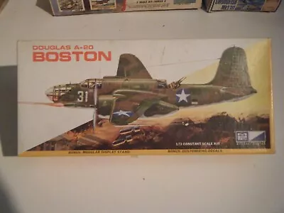 RARE SEALED 1962 AIRFIX-MPC 1/72sc WW II Douglas A-20 HAVOC/BOSTON Attack Bomber • $18.50