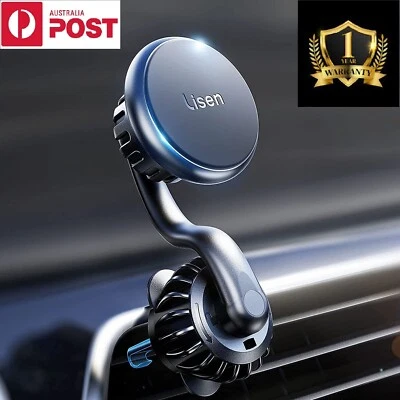 $24.95 • Buy Universal Magnetic Car Mobile Phone Holder Air Vent For IPhone 14 13 12 &Samsung
