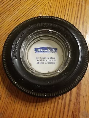 Vintage B.f. Goodrich Ht Silvertown 770 Tubeless Tire Ashtray Atlanta Georgia • $76.50