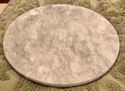 Vtg Marble End Side Table Top Only Part 15 Inches • $49.99