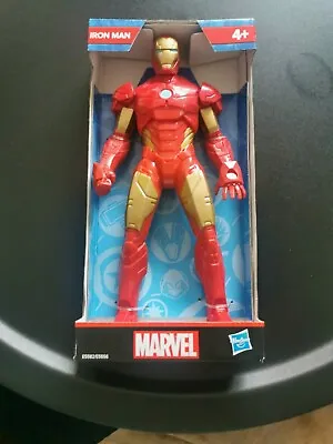 Marvel Iron Man 9.5 Inch Action Figure By Hasbro Age 4+ Kids Plastic Play Toy  • £15