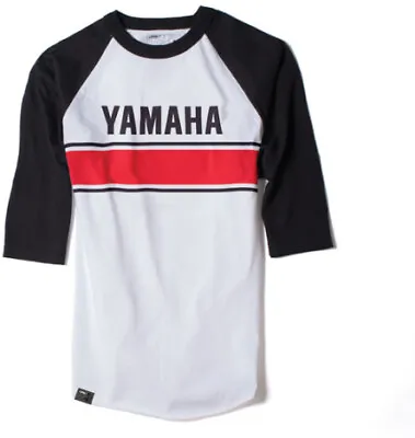 Factory Effex Yamaha Vintage Baseball T-Shirt Motorcycle ATV/UTV Street Bike • $33.26