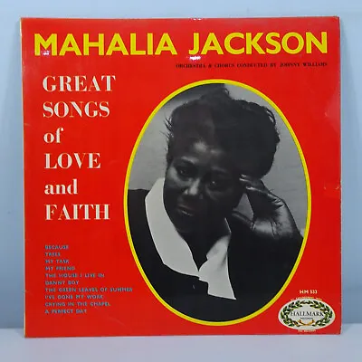 MAHALIA JACKSON - Great Songs Of Love & Faith - 1962 UK 10-track Vinyl LP EX/EX • £10.11