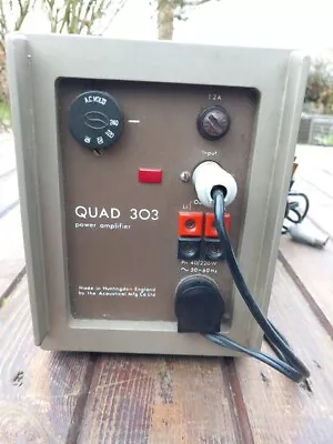 Quad 303 Power Amplifier • £125