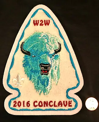 Oa Bsa Order Arrow 2016 Section W2w Conclave 508 520 535 407 Chenille Back Patch • $42