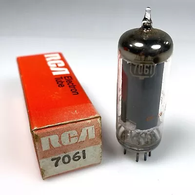 $16.99 • Buy NOS Vintage Vacuum Tube RCA 7061 Amp Ham ShortWave Radio Stereo Rectifier TESTED