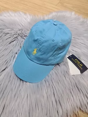 Ralph Lauren Light Blue Baseball Cap Unisex Brand New • £24.90