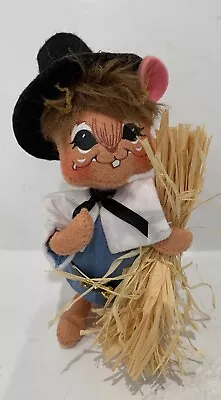 Annalee  6 Inch Pilgrim Boy Mouse  Thanksgiving Vintage 351211 No Tag • $15